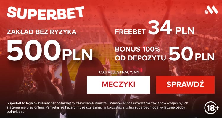 Superbet rejestracja - bonusy i promocje