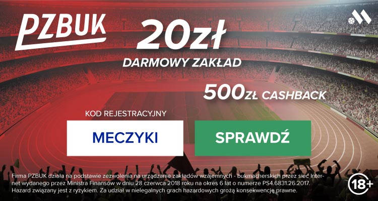 PZBuk freebet - darmowy zakład