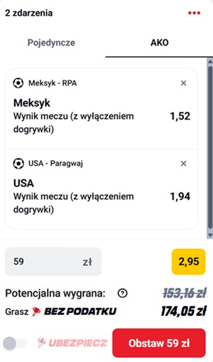 betclic obstawanie mundialu u bukmachera bez podatku