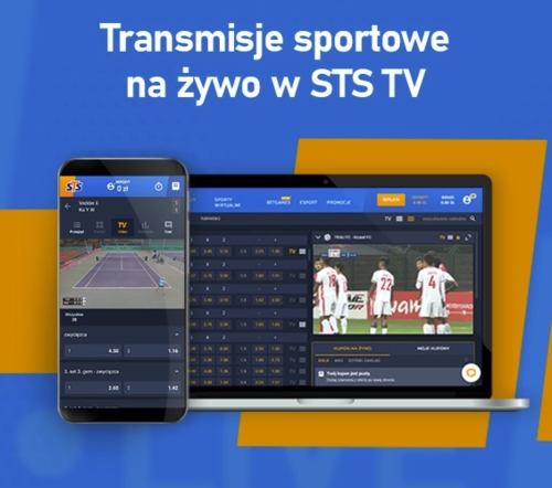 Transmisje live u bukmacherów- STS TV
