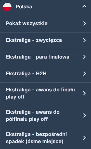 Oferta zakładów bukmacherskich na żużel w STS