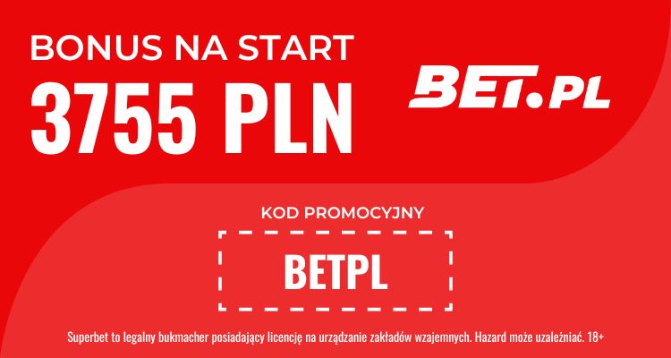 superbet kod promocyjny bet pl 3755 PLN