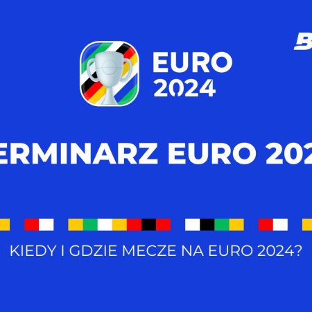 Euro 2024 terminarz. Kiedy mecze Euro 2024?