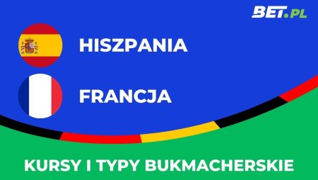 Hiszpania – Francja kursy. Typy na Hiszpania – Francja (9.07)