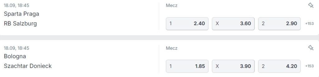 superbet liga mistrzów typy kursy