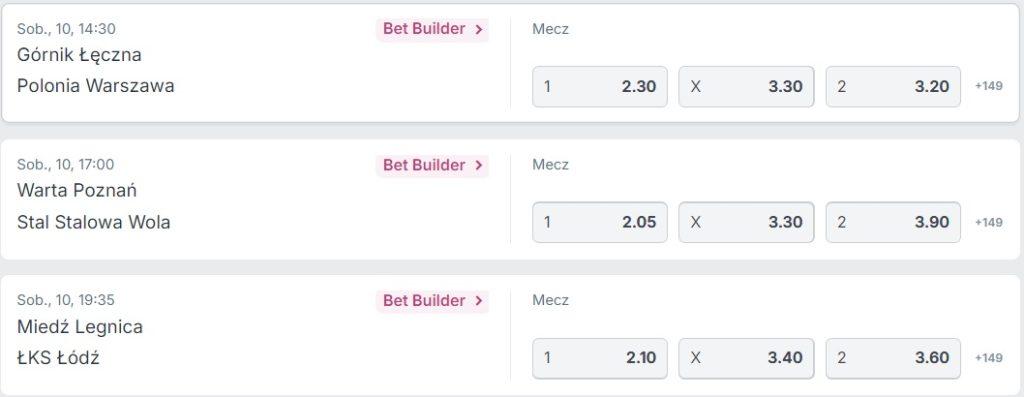 1. liga zakłady bukmacherskie superbet