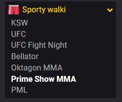 Fortuna prime mma 11 obstawianie kod promocyjny