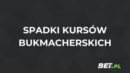 Spadki kursów bukmacherskich – czym jest gra na spadki kursów?