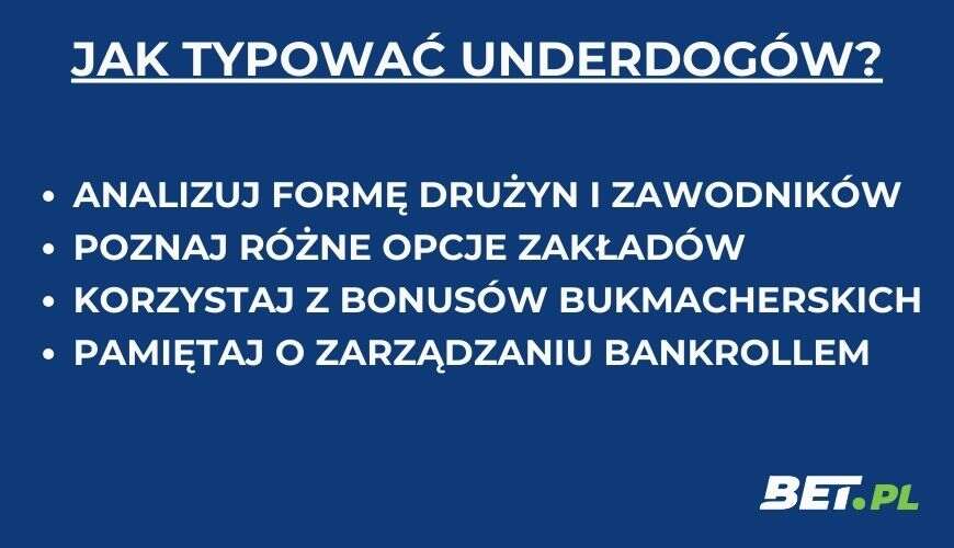 jak obstawiać underdogów