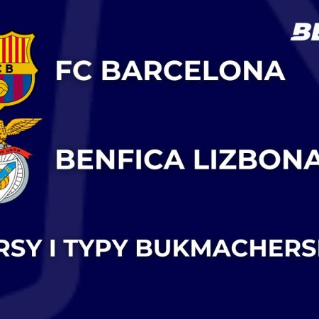 FC Barcelona – Benfica kursy. Typy na FC Barcelona – Benfica (5.03)