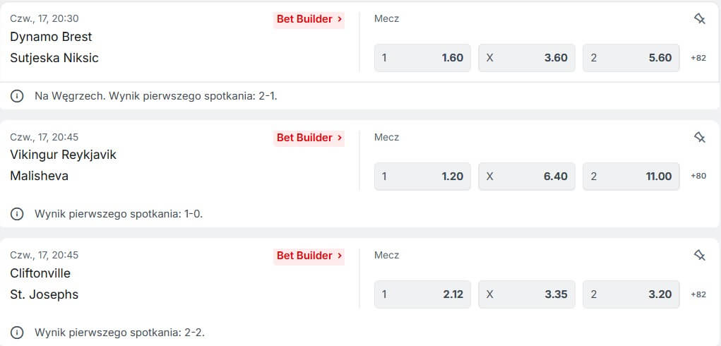 liga konferencji zakłady bukmacherskie w superbet