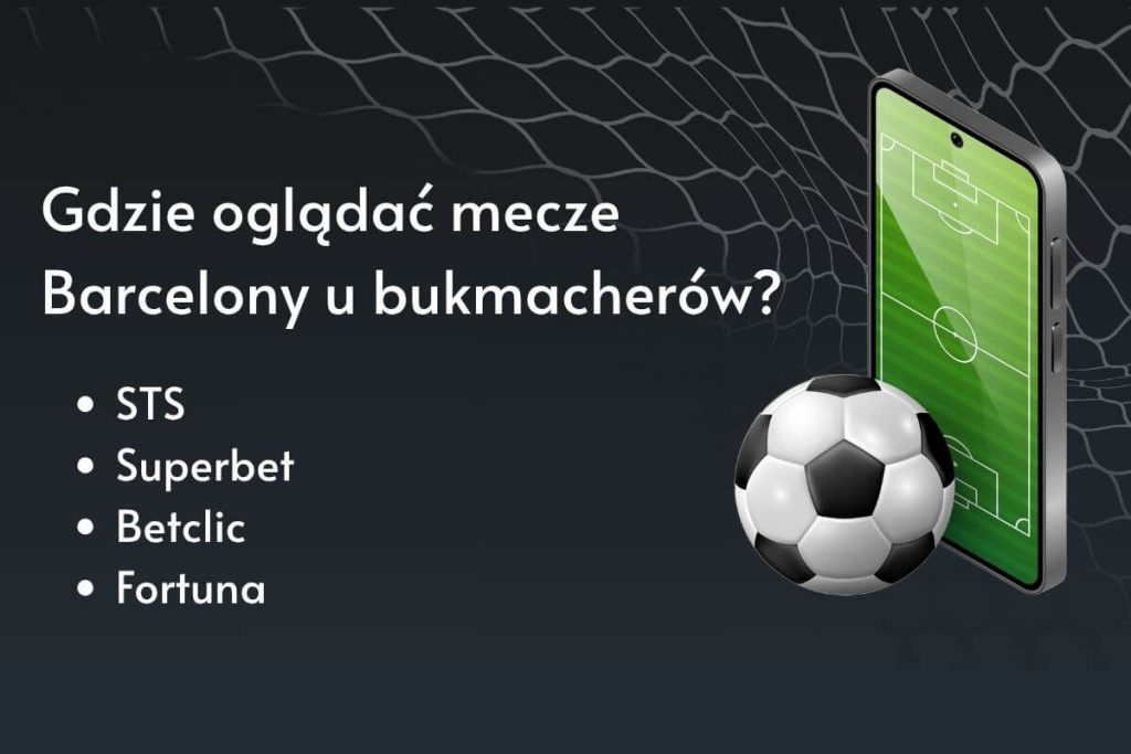 Gdzie oglądać Barcelonę u bukmachera