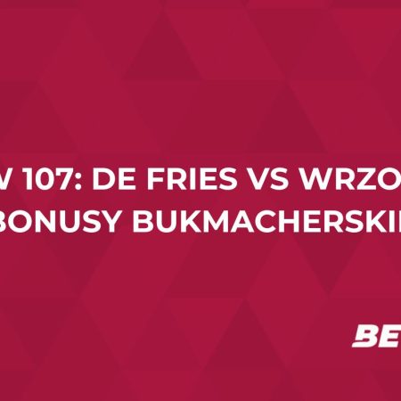 KSW 107. Bonusy bukmacherskie na walkę De Fries vs Wrzosek (14.06)