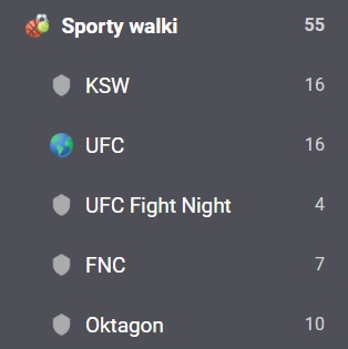 KSW oferta walk na stronie Fortuny