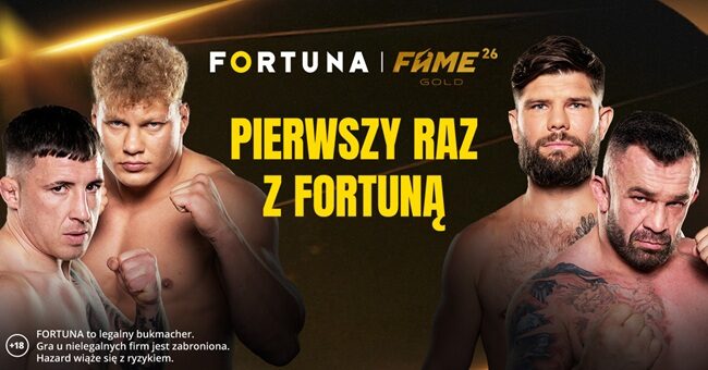 fame mma 26 gold fortuna sponsoring bukmacherski