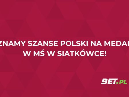 Bukmacher wyliczył szanse Polaków w MŚ w siatkówce!