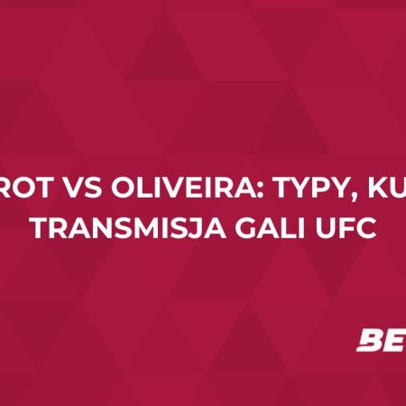 Mateusz Gamrot vs Charles Oliveira: typy, kursy i transmisja gali UFC