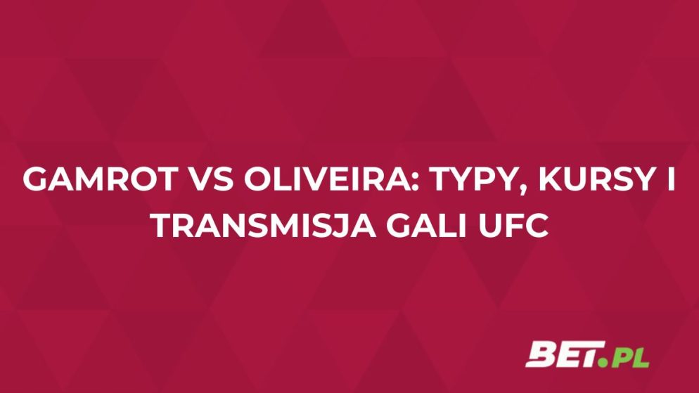 Mateusz Gamrot vs Charles Oliveira: typy, kursy i transmisja gali UFC