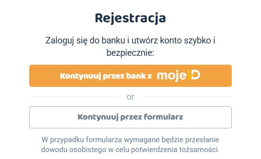 Nowości w Lebull - rejestracja poprzez bank