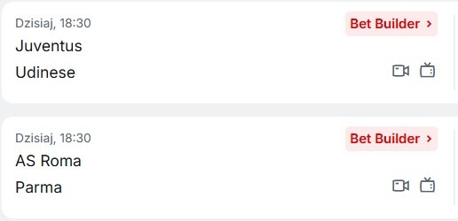 Serie A oglądanie w Superbet