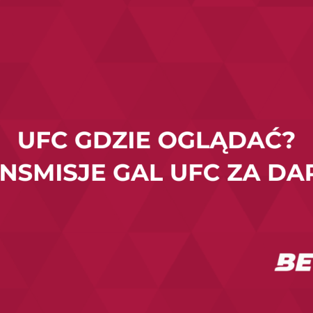 UFC gdzie oglądać za darmo? Transmisje gal UFC na żywo