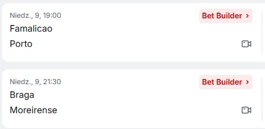 Liga portugalska transmisje w Superbet