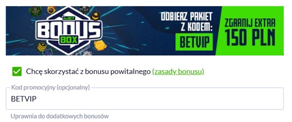 forbet większy bonus z kodem betvip