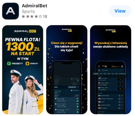 admiralbet opinie o aplikacji mobilnej app store