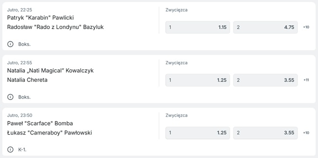 Fame MMA kursy bukmacherskie Superbet