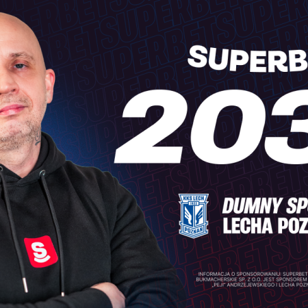 Lech gra z Superbet do 2030 roku. Partnerstwo przedłużone o 4 sezony
