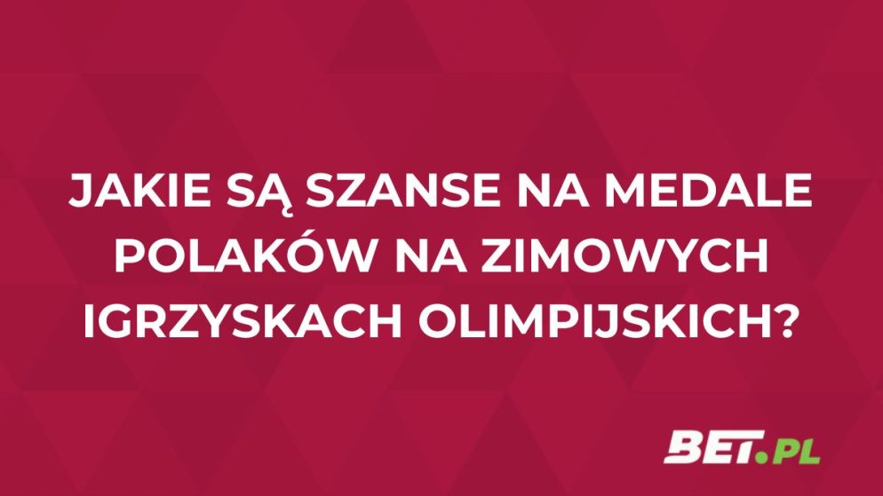 Jakie są szanse na medale Polaków na Zimowych Igrzyskach Olimpijskich?