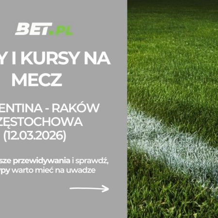 Fiorentina – Raków Częstochowa: typy i kursy na Ligę Konferencji (12.03.2026)