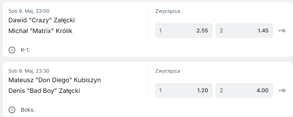 Fame MMA typy bukmacherskie na Fame 31