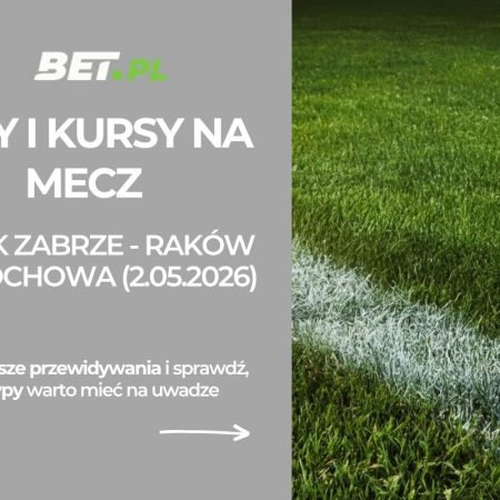 Górnik Zabrze – Raków Częstochowa: typy i kursy na finał STS Pucharu Polski (2.05.2026)