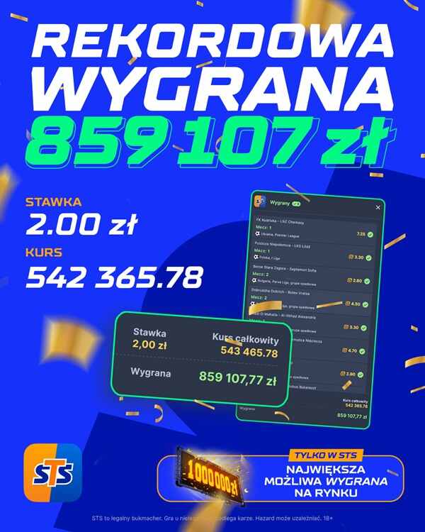 giga wygrana w STS 